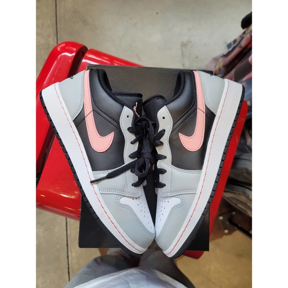 jordan 1 low white grey pink size 7 - Picture 5 of 9